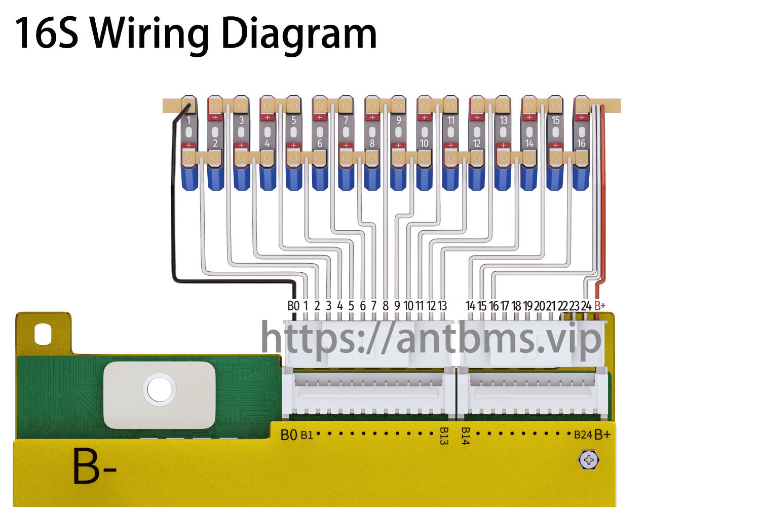 16S Wiring Diagram-antbms.vip