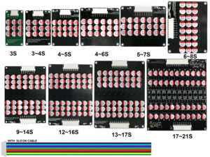 3S-21S Capacitor Active Equalizer Balancer