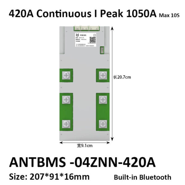 ANT BMS 4S 110A-420A Smart 12V Lifepo4 li-ion LTO Battery Protection Board