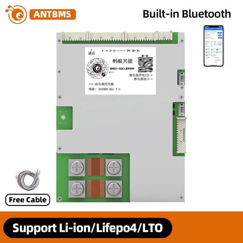 ANT BMS 8S-20S 21S-30S Battery Protection Board – Must connected to relay2