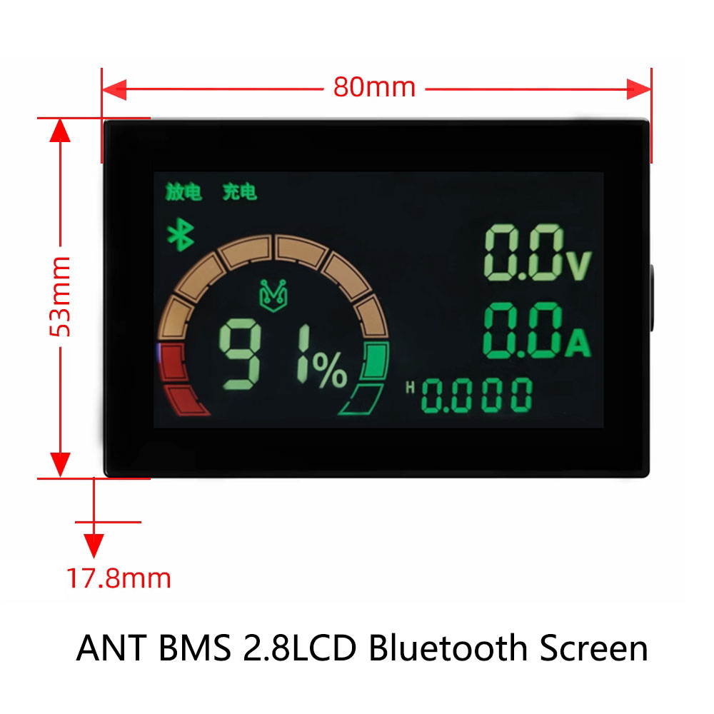 ANT BMS 2.8LCD Bluetooth Screen